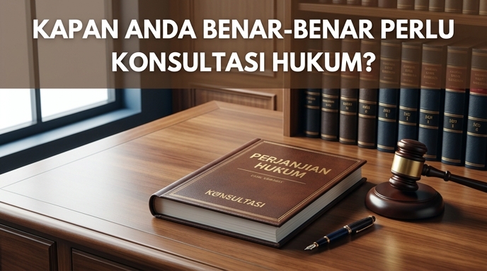 Kapan Anda Benar-Benar Perlu Konsultasi Hukum?