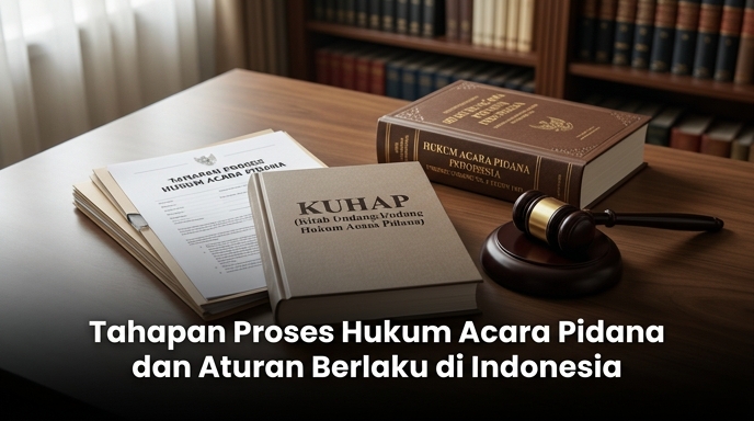 Tahapan Proses Hukum Acara Pidana dan Aturan Berlaku di Indonesia